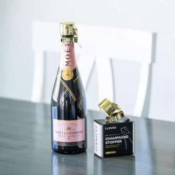 Kloveo Champagne Stoppers - Made in Italy, Professional Grade