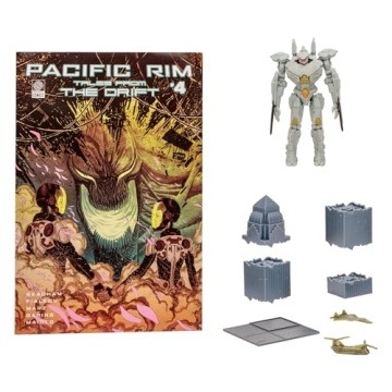 Pacific Rim Striker Eureka 4" Figure Playset with Comic