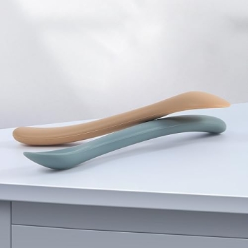Eascrozn Baby Spoons 6 Pack Soft Silicone Utensils