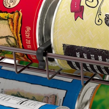 Stackable Can Rack Organizer for Kitchen Storage Solutions