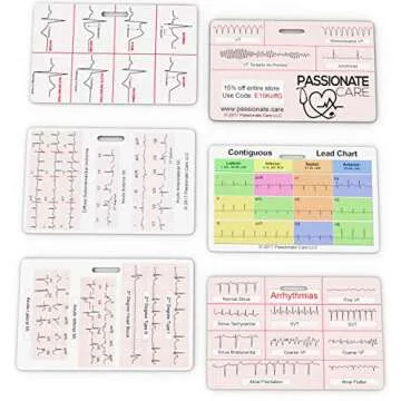 Ultimate EKG Calipers and ECG Rhythm Cards for Students