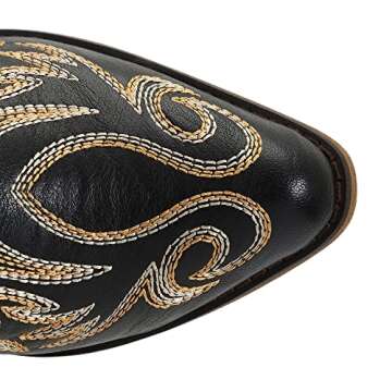 Stylish Wide Calf Cowboy Boots for Women | SheSole