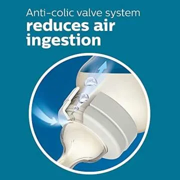 Philips Avent Anti-Colic Baby Bottles, 11oz, 4pk, Clear, SCY106/04
