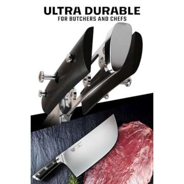 Dalstrong Heavy Duty Meat Cleaver Knife - Gladiator Series