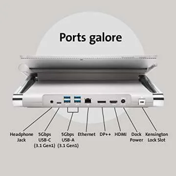 Kensington SD7000 Docking Station - Dual 4K for Surface Pro
