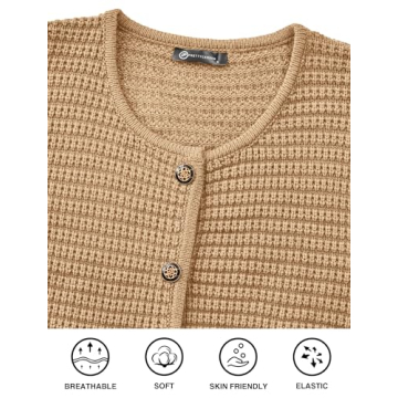PRETTYGARDEN Women's Knit Cardigan Sweater - Perfect for Fall & Winter