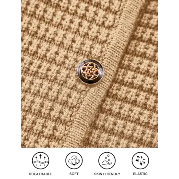 PRETTYGARDEN Women's Knit Cardigan Sweater - Perfect for Fall & Winter