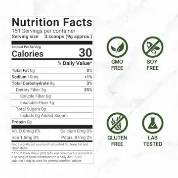 Organic Psyllium Husk Powder for Digestion & Baking