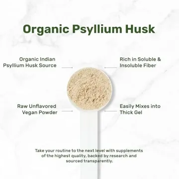 Organic Psyllium Husk Powder for Digestion & Baking