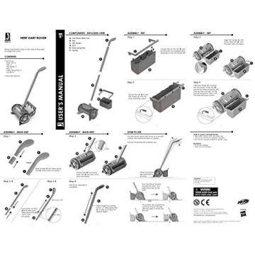 NERF Elite Dart Rover - Easy Dart Cleanup Solution