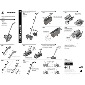 NERF Elite Dart Rover - Easy Dart Cleanup Solution