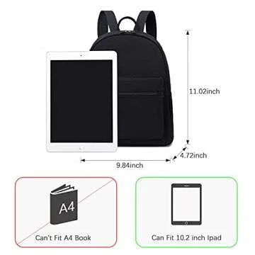 ecodudo Mini Backpack Purse for Women & Girls - Stylish Bag