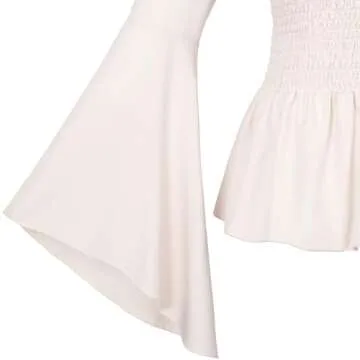 Victorian Ruffle Peasant Blouse for Cosplay or Parties