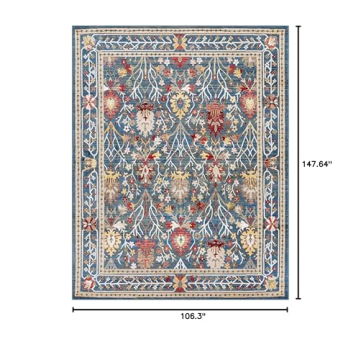 BoutiqueRugs Branford Traditional Floral Area Rug 8'10"x12'4"