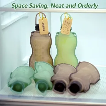 Haakaa Silicone Milk Storage Bags - Eco-friendly 9 oz bags