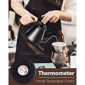 Harriet Gooseneck Kettle for Perfect Pour Over Coffee