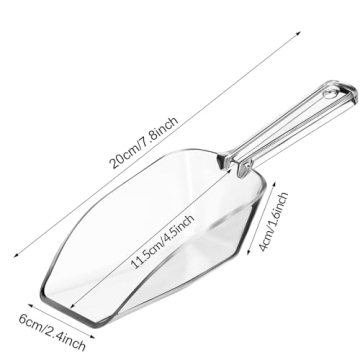 Shappy 4-Piece Multi-Purpose Ice Scoop Set for Home