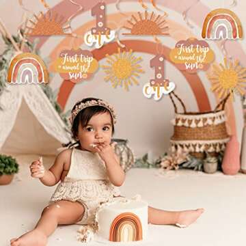 Boho Sun 1st Birthday Decorations for Everyone