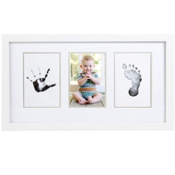 Pearhead Keepsake Frame for Baby Handprints and Footprints