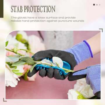 Kehail Floral Toolkit,Rose Thorn Remover Tool, Garden Pruning Shears Scissors Kit, Florist's Toolkit,Use for Florist Supplies (Toolkit)