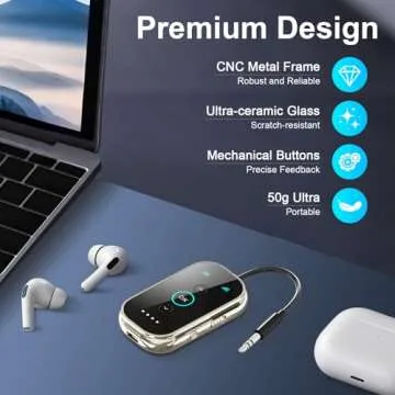 Ultra Xmagpot Bluetooth 5.4 Transmitter Receiver for All