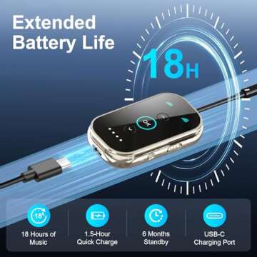 Ultra Xmagpot Bluetooth 5.4 Transmitter Receiver for All