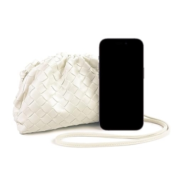 Stylish Woven Dumpling Bag for Women - Versatile Clutch & Crossbody Purse