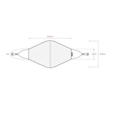 Bloch Black Soft Stretch Face Masks - Comfortable & Reusable