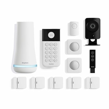 SimpliSafe 12 Piece Wireless Security System with Camera