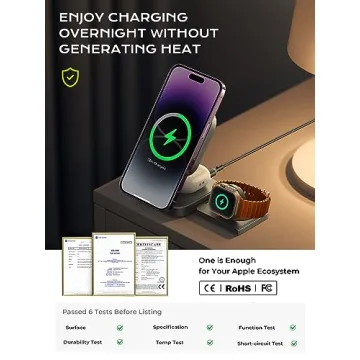 LISEN 3-in-1 Charging Station for Apple Devices