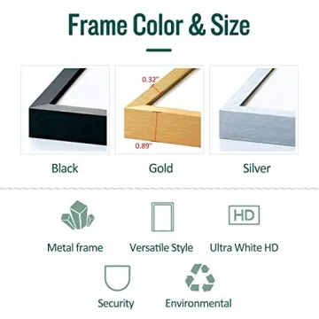 Elegant 65"×22" Full Length Mirror with Gold Frame