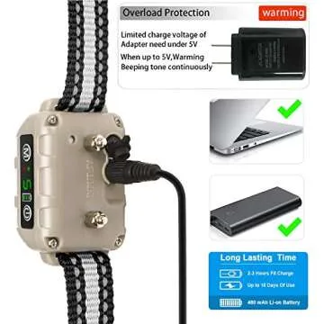 Adjustable Bark Collar for All Dog Sizes - Safe & Effective