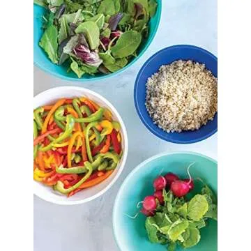 Nordic Ware 4-pc Mixing Bowl Set in Coastal Colors