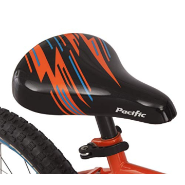 Pacific Vortax BMX Style Kids Bike, for Boys and Girls Ages 3 to 7, Single Speed, 16-Inch Wheels with Removable Training Wheels, Coaster and Hand Brake, Orange