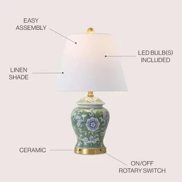 Stylish Jonathan Y Penelope Chinoiserie Table Lamp