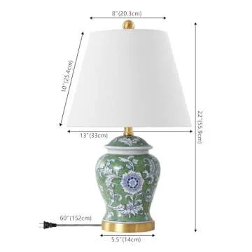 Stylish Jonathan Y Penelope Chinoiserie Table Lamp