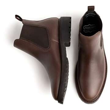 Thursday Boot Company Men's Legend Rugged & Resilient Chelsea Leather Boot, Falcon, 9.5