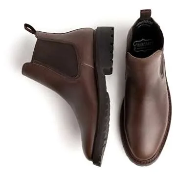 Thursday Boot Company Men's Legend Rugged & Resilient Chelsea Leather Boot, Falcon, 9.5
