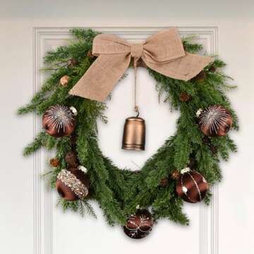 Brown Ornaments for Christmas Tree Decorations - Satin Christmas Ball Ornaments Luxury for Xmas Holiday Party Indoor Decor - 80mm 3.15inch Pack of 15