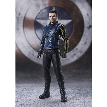 TAMASHII NATIONS - Falcon and The Winter Soldier - Bucky Barnes, Bandai Spirits S.H.Figuarts Action Figure