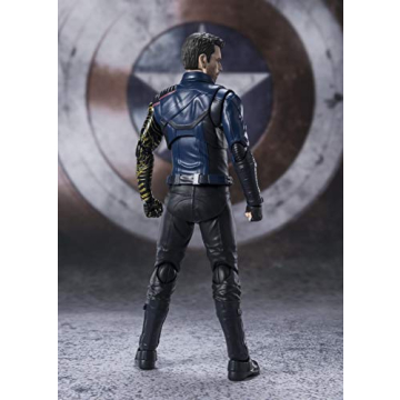 TAMASHII NATIONS - Falcon and The Winter Soldier - Bucky Barnes, Bandai Spirits S.H.Figuarts Action Figure
