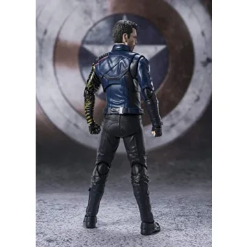 TAMASHII NATIONS - Falcon and The Winter Soldier - Bucky Barnes, Bandai Spirits S.H.Figuarts Action Figure