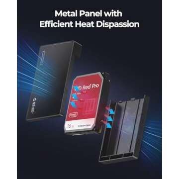 ORICO USB 3.0 3.5'' Hard Drive Enclosure with UASP Acceleration