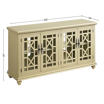 Martin Svensson Home Orsey 63" Solid Wood TV Stand