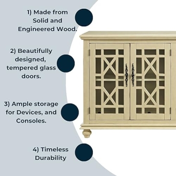Martin Svensson Home Orsey 63" Solid Wood TV Stand