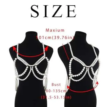 Stunning Formery Pearl Body Chain for Women - Elegant Accessory