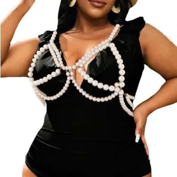 Stunning Formery Pearl Body Chain for Women - Elegant Accessory
