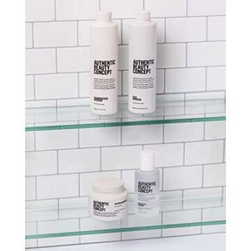 Authentic Beauty Concept Bare Cleanser | Fragrance-Free Shampoo | Unscented | Scalp Cleanser for Build Up | For Sensitive Scalp | All Hair Types | Vegan & Cruelty-free | Sulfate-free | 10.1 fl. oz.