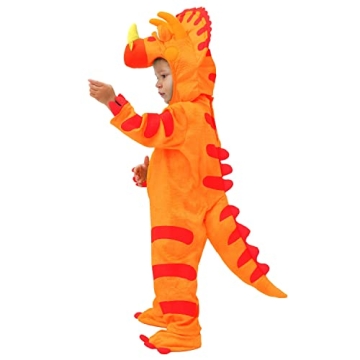 Spooktacular Triceratops Costume for Kids Dress Up