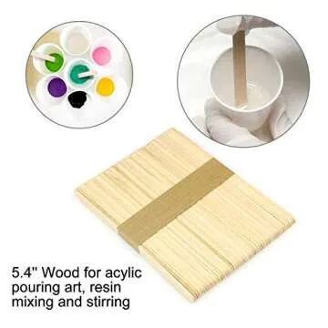 Epoxy Resin Cups with 2pcs 100ml Mixing Cups,20pcs 2oz Measuring Cups,50pcs Disposable Cups